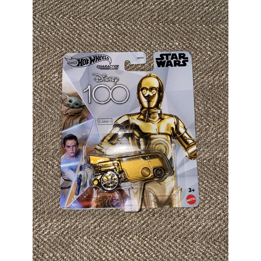 Hot Wheels Disney Star Wars Character Cars Toys Die-Cast - C3PO 100 Years‎